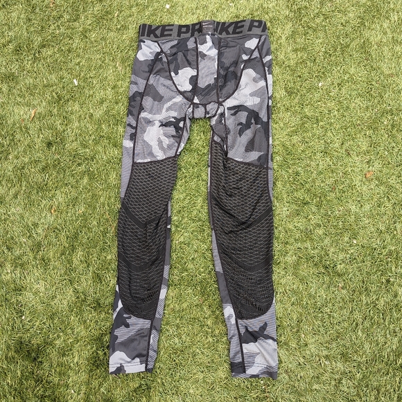 Nike Pro Dri Fit Compression Tights Men's Large - Picture 3 of 3